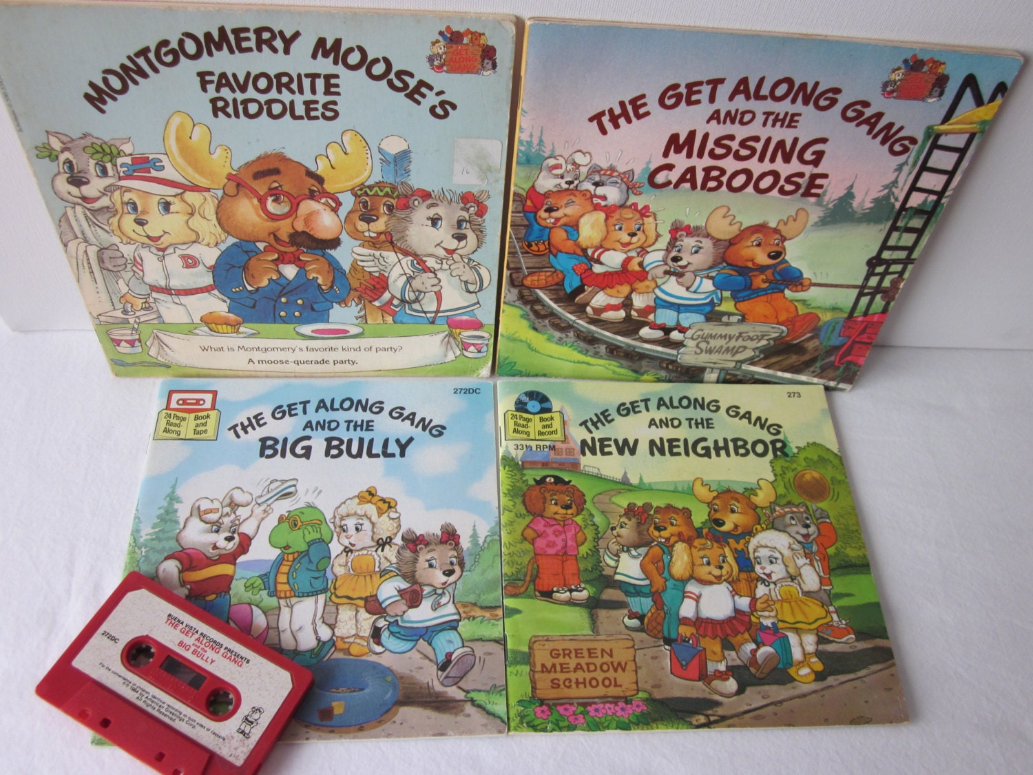 The Get Along Gang Book Lot