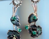 Greenbriar Lane - assemblage earrings