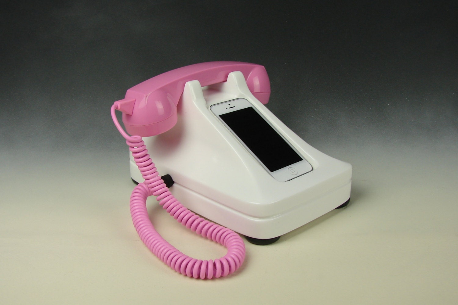 iRetrofone 2.0 Sweetheart White & Pink