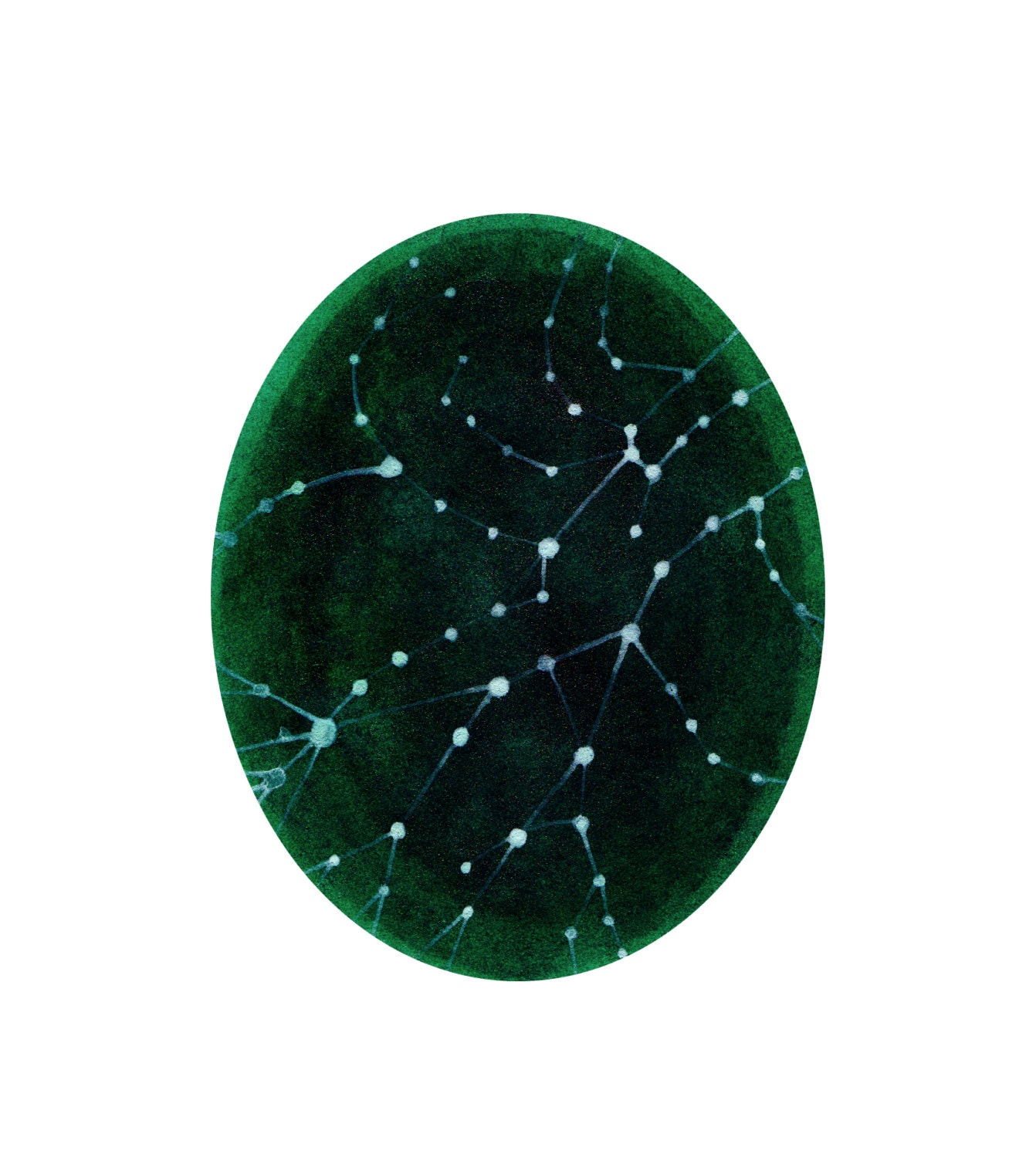 Emerald Aurora Print