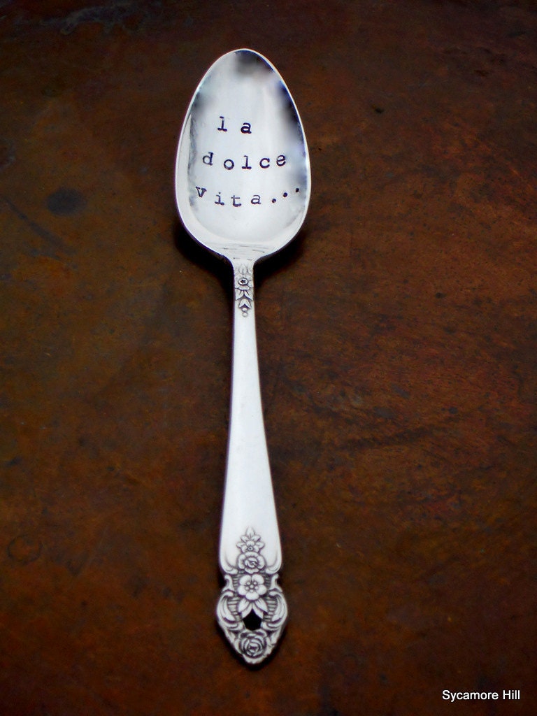 LA DOLCE VITA - Espresso Spoon by Sycamore Hill, The Original