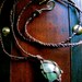 Braided Fluorite Amulet