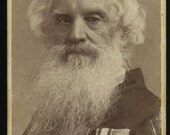 Rare Original CDV Photo of SAMUEL MORSE Telegraph Inventor