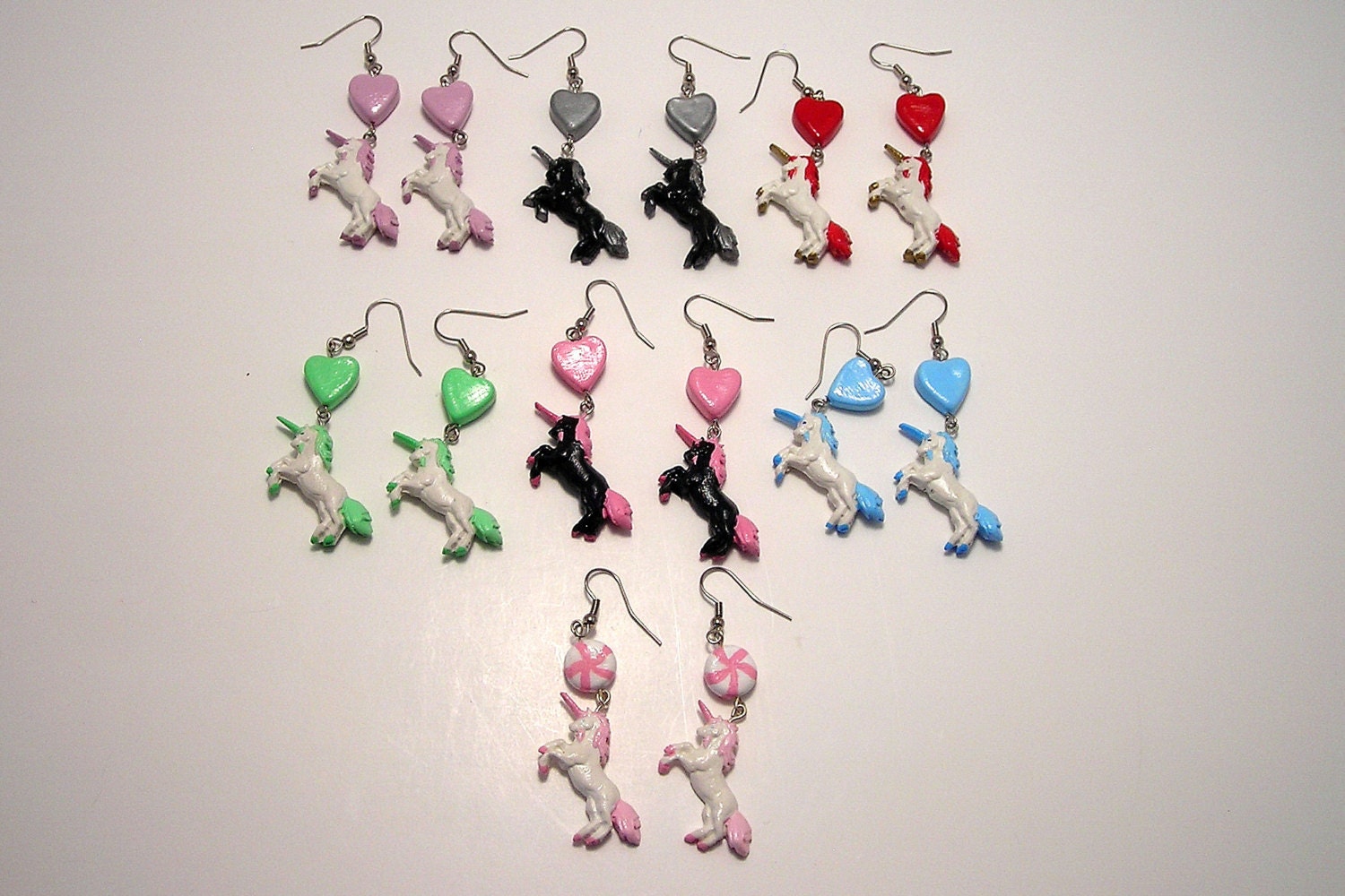 Sweet Unicorn Earrings Available in 7 Colors