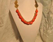 Coral and Gold