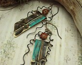 Form n Fold - Mixed Metal Earrings