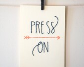 Press On Stitched Artwork