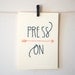 Press On Stitched Artwork