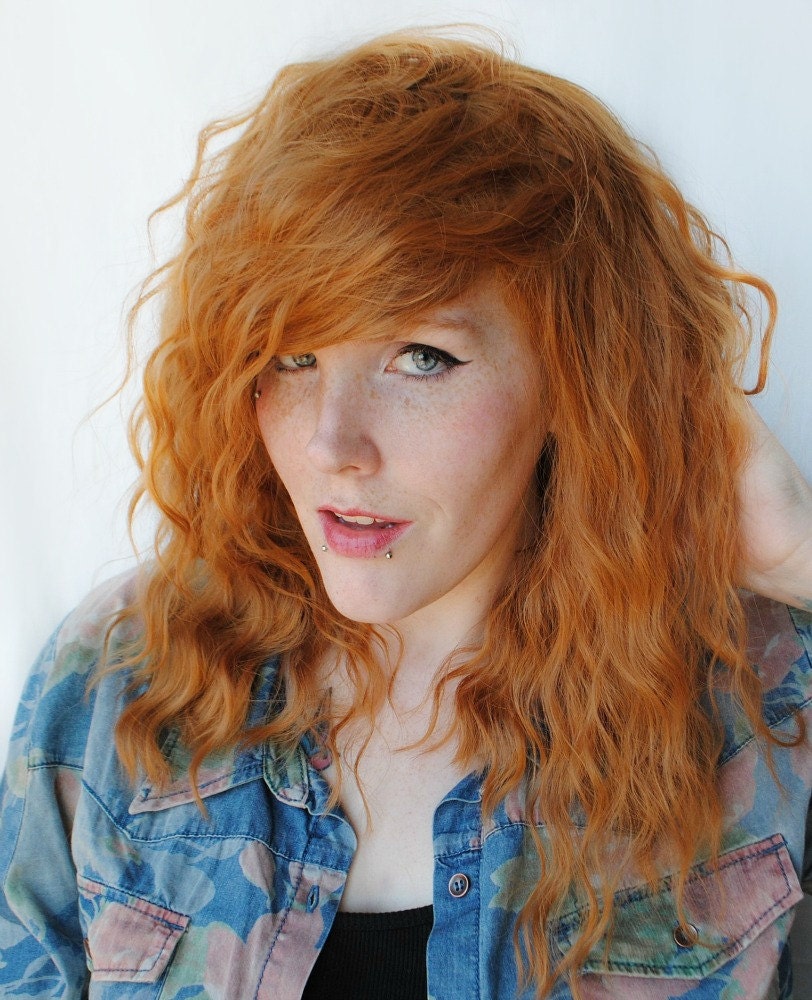 SALE -  SUGAR COOKIE wig // Brown Brunette Hair // Wavy Long wig