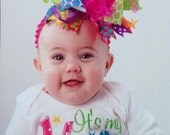 Its My 1/2 Birthday embroidered, outfit, onesie, 6 months, half birthday, custom -- Half Birthday Onesie with RHINESTONES