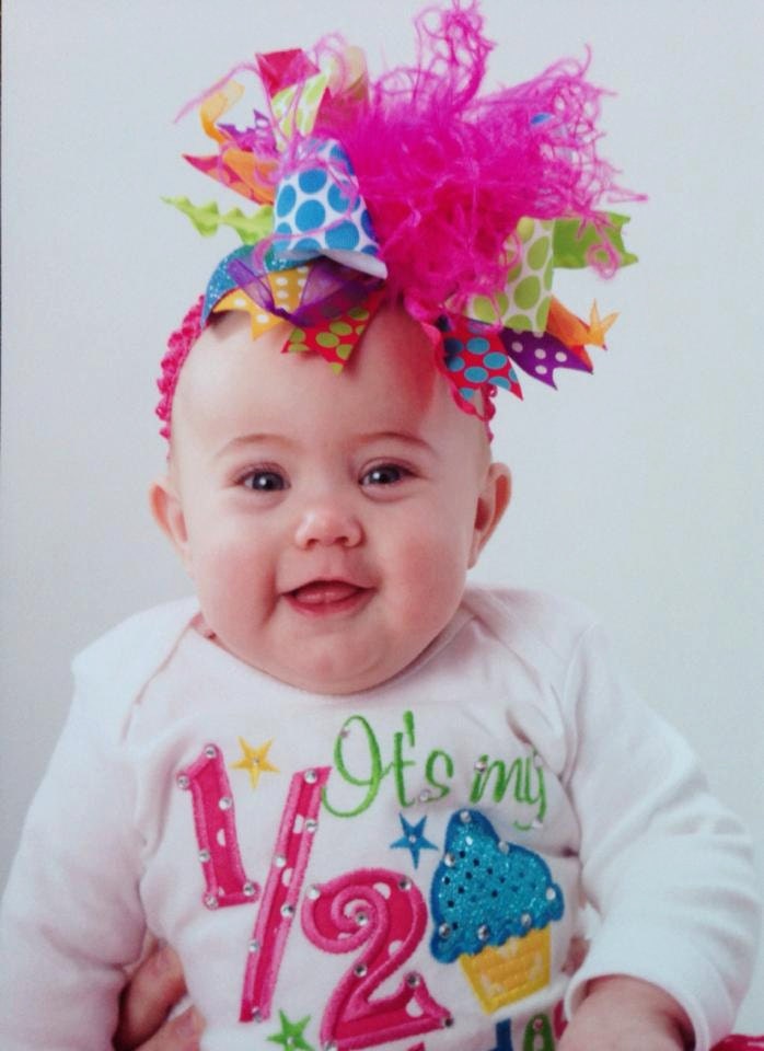 Its My 1/2 Birthday embroidered, outfit, onesie, 6 months, half birthday, custom -- Half Birthday Onesie with RHINESTONES