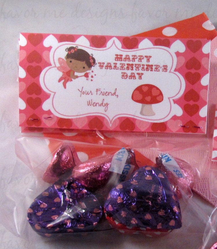 1 Dozen Fairy Valentine Treat Bags