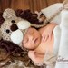Baby Hat - Lion Hat - Baby Lion Hat -  Baby Hats - Halloween Costume - Cute and Soft Earflap - by JoJosBootique