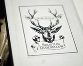The Deer - Ex Libris (digital file)