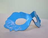 Baby Blue Fantasy Mask
