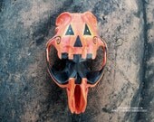 Muskrat-O-Lantern with Goofy Face 1