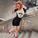 Tuxedo Latex dress