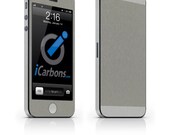 iCarbons BuildYourOwn TwoTone Titanium IPhone 5 Skin Decal FULL COMBO