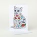 Tattoo Cat Greeting Card