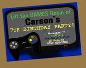 Gamer Boys Birthday Invitation Il_170x135