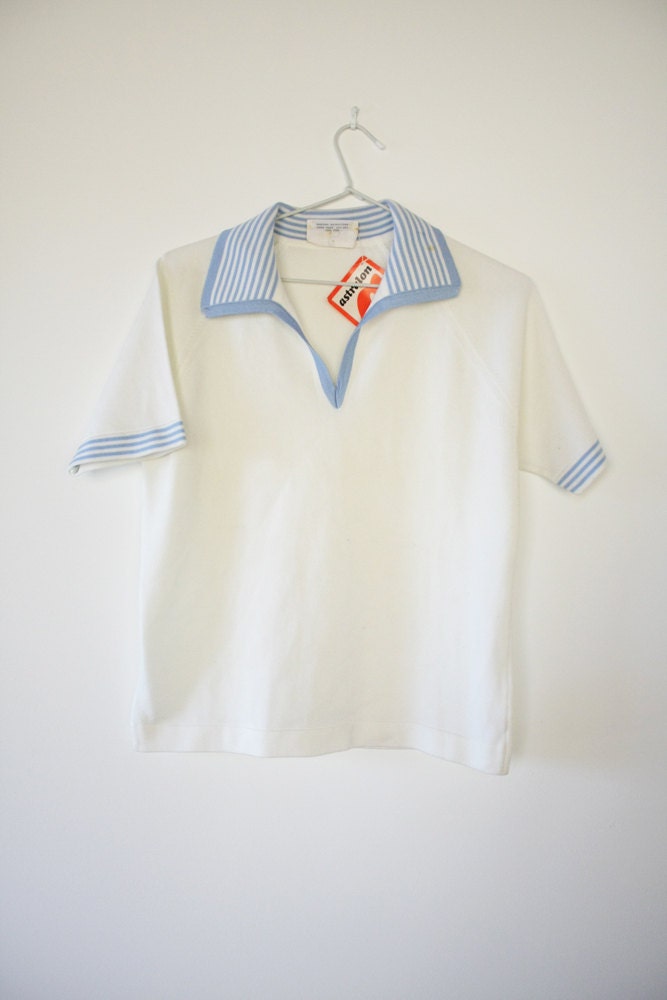 European Son 70s Tennis Top Tennumbaums
