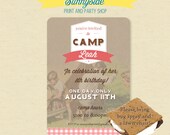 S'more Shaped Enclosure / Favor Tag - Printable