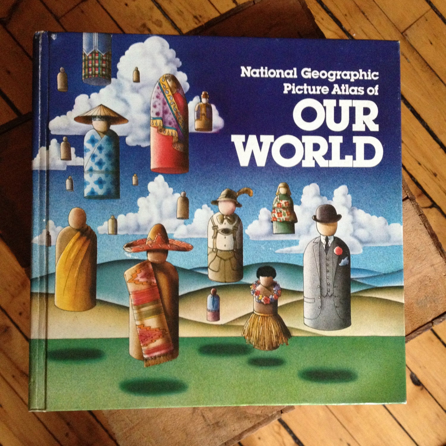 Vintage National Geographic Picture Atlas of Our World 1st First Edition 1979