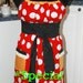 Minnie Flirty CUSTOM Apron , Motorcycle, Owl