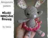 PATTERN - Little ballerina-bunny (crochet, amigurumi)
