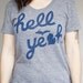 XL Womens Hell Yeah Michigan Shirt