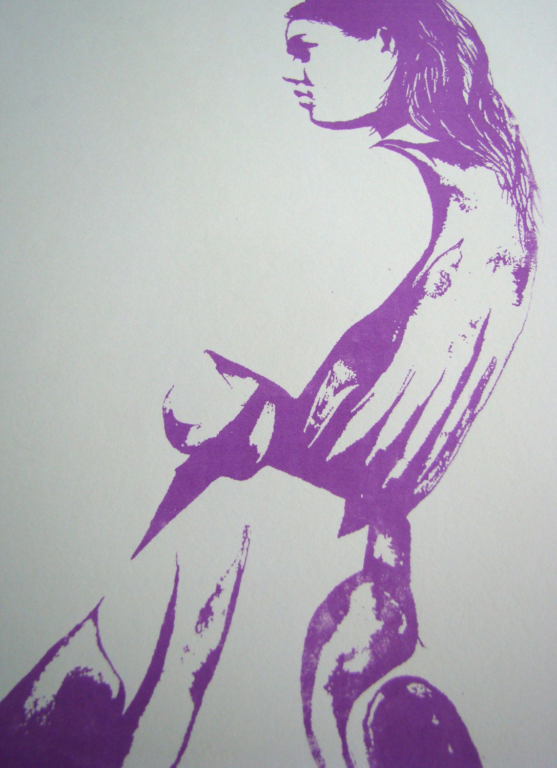 Alice Screenprint