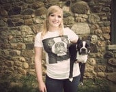 Women Boston Terrier StreetWear White Shirt Available in S-M-L-XL-XXL FREE shipping