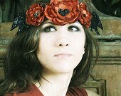 the "Hallow" headband - OOAK Halloween inspired headpiece