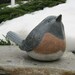 Bird Statue, Concrete Bird Garden Decor