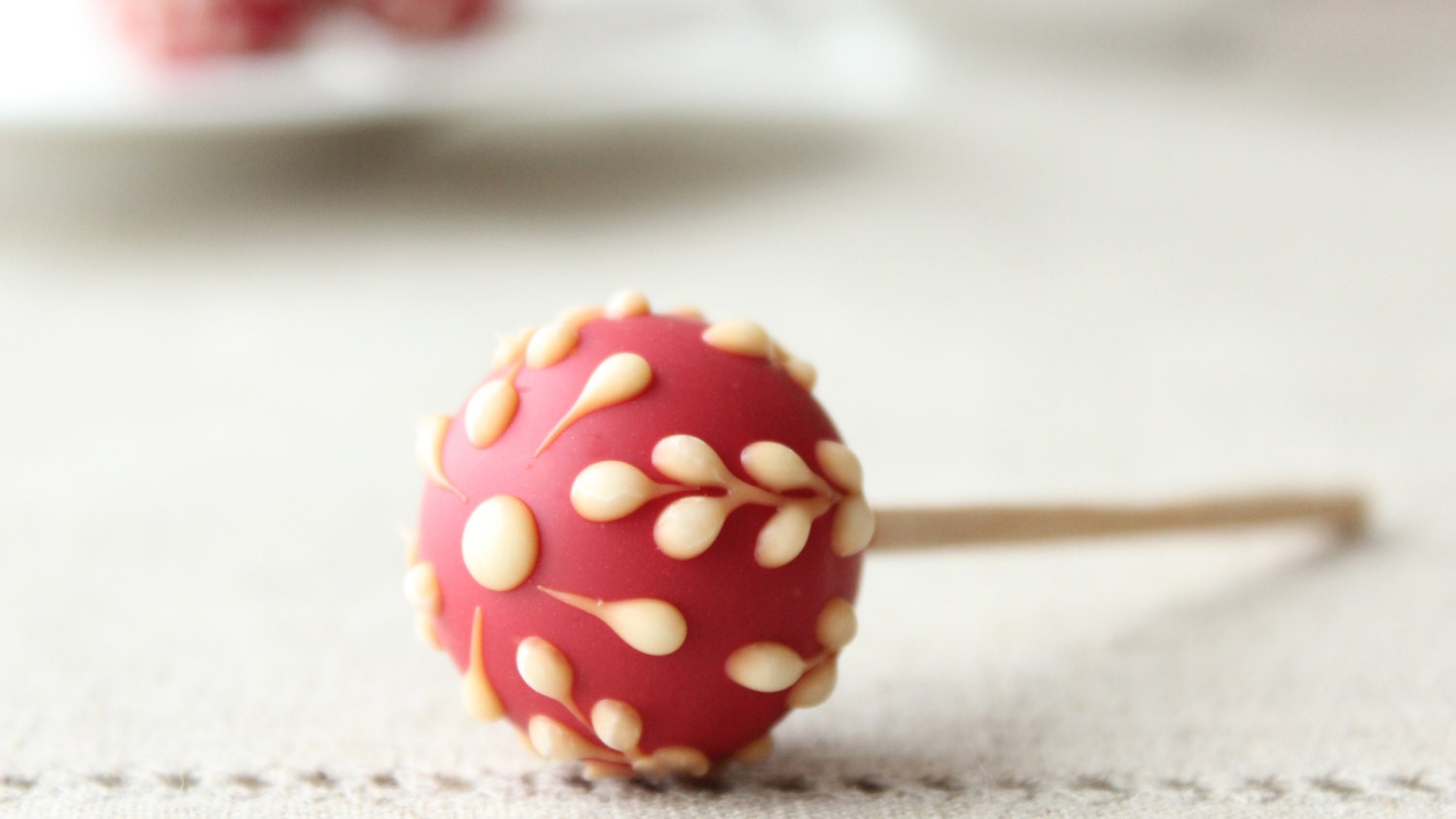 Raspberry Crème Liquor Lollipops