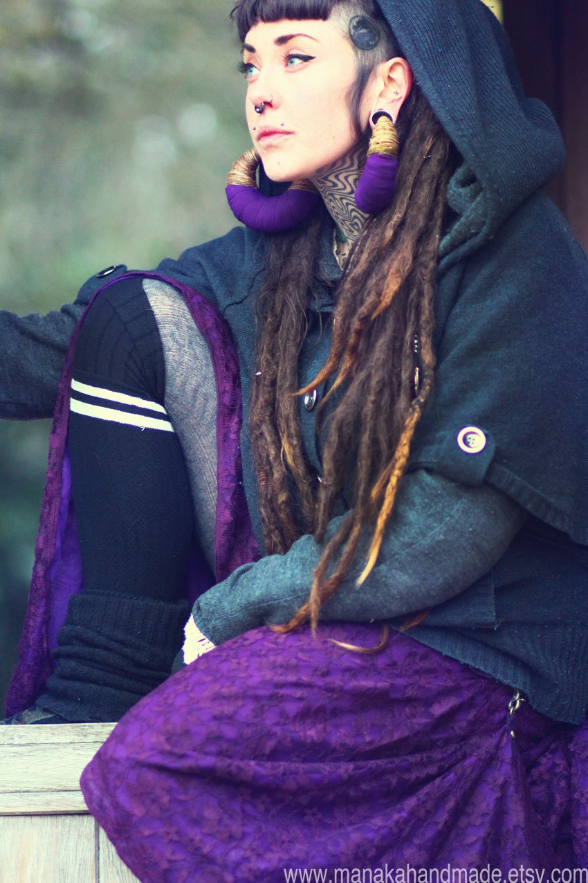 Organic Hemp Manakees for stretched ears - Eco Ethic Earrings