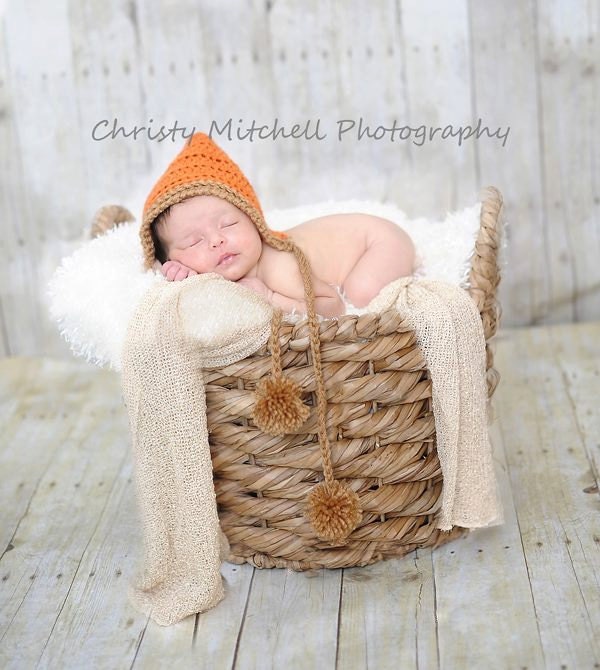 Classic Bonnet Crochet - Customize the Color & Size
