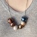 Urchin: Ceramic Bead Necklace