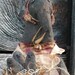 Primitive, Crow Doll,Nest,Baby Crows - Shelf Sitter, tuck  - For Hutch, Cupboard, or Mantel