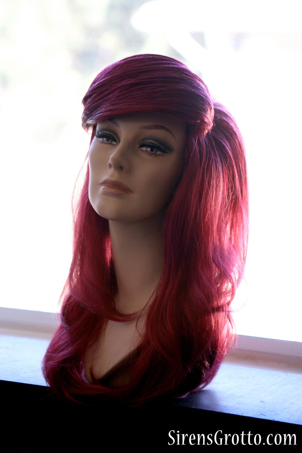 LITTLE MERMAID WIG: Little Mermaid Inspired Couture Wig designed by Traci Hines (Ready to Ship)