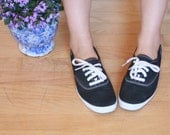 Navy Blue Keds. Blue Sneakers. Picnic Summer Sneakers. French Blue Sneakers. Womens 7.5 Shoe