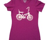 Bicycle T-Shirt - Retro Women's Bike T-Shirt