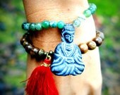 Buddha Mala Bracelet Set