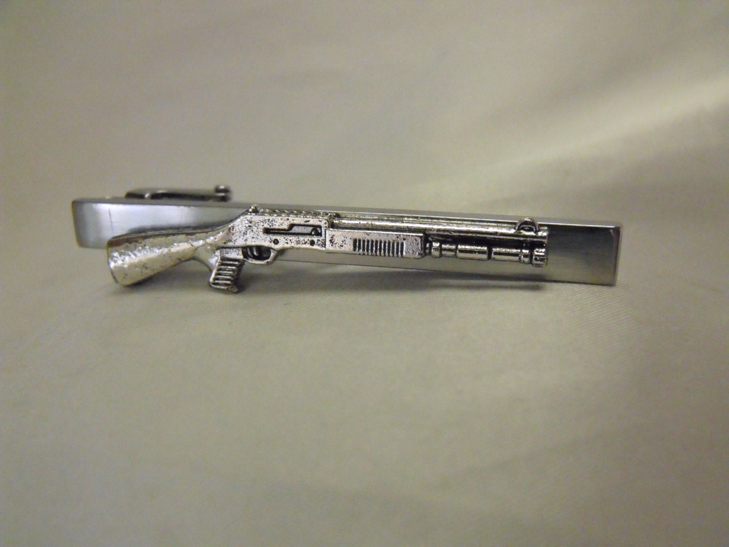 Shotgun Tie Clip Tie Bar