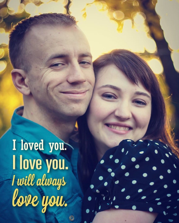 I will always love you (YOUR PHOTO) Printable Valentine