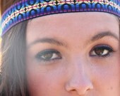 Run with the Tribe Bohemian Headband, Boho, Tribal, Bohemian hippie, Boho Headband