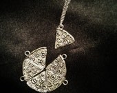 1 Pizza Necklace Pendant Best Friends