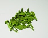 Lime Green Buttons Brads Scrapbooking Bright Green Paper Crafting Supplies