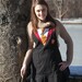 wizard gryffindor apron for women -- harry potter