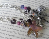 Starfish Mermaid Necklace Pink Purple Sea Life Ocean Nautical